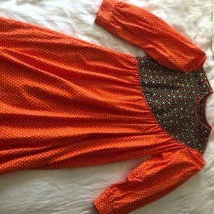 brand new BATSHEVA strawberry sash dress 🧡 size 4